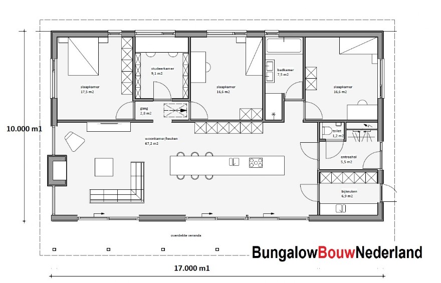 B136 v1 semibungalow kap schuindak levensloopbestendige woning staalframebouw B136 v1 semibungalow kap schuindak levensloopbestendige woning staalframebouw