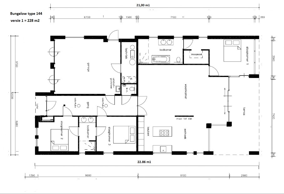 BungalowBouwNederland type 144 modern levensloopbestendig veel glas ATLANTA MBS Staalframebouw BungalowBouwNederland type 144 modern levensloopbestendig veel glas ATLANTA MBS Staalframebouw