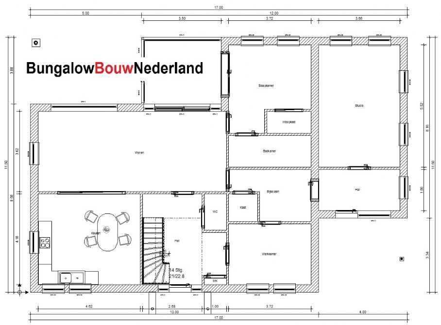 BBN B14 energieneutrale semi-bungalow levensloopbestendig met serre en overdekt terras BBN B14 energieneutrale semi-bungalow levensloopbestendig met serre en overdekt terras