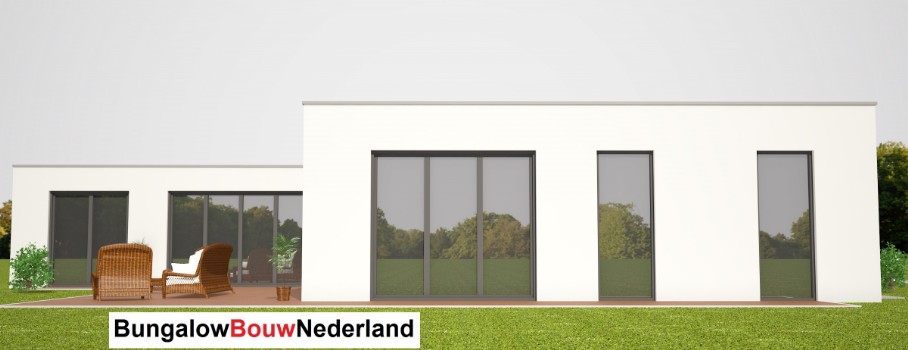 BBN L120 levenloopbestendige gelijkvloerse woning beneden slapen staalframebouw  