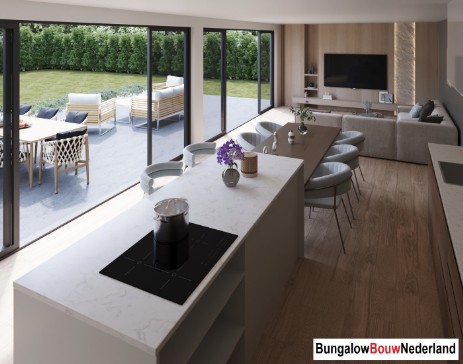 Bungalowbouw Nederland L115 slaapkamer badkamer levenloopbestendig ATLANTA staalframebouw Bungalowbouw Nederland L115 slaapkamer badkamer levenloopbestendig ATLANTA staalframebouw