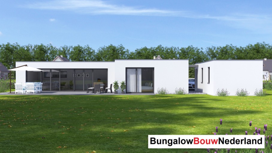 BUngalowbouw nederland met ATLANTA MBS staalframebouw L 162 staalframebouw 