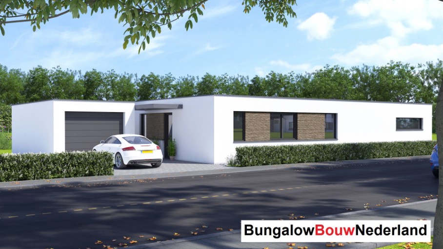 BUngalowbouw nederland met ATLANTA MBS staalframebouw L 162 