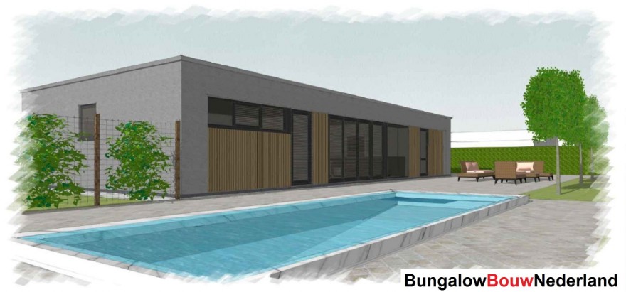 Bungalow Bouw Nederland ontwerp L 198 3 slaapkamers 2 badkamers Bungalow Bouw Nederland ontwerp L 198 3 slaapkamers 2 badkamers