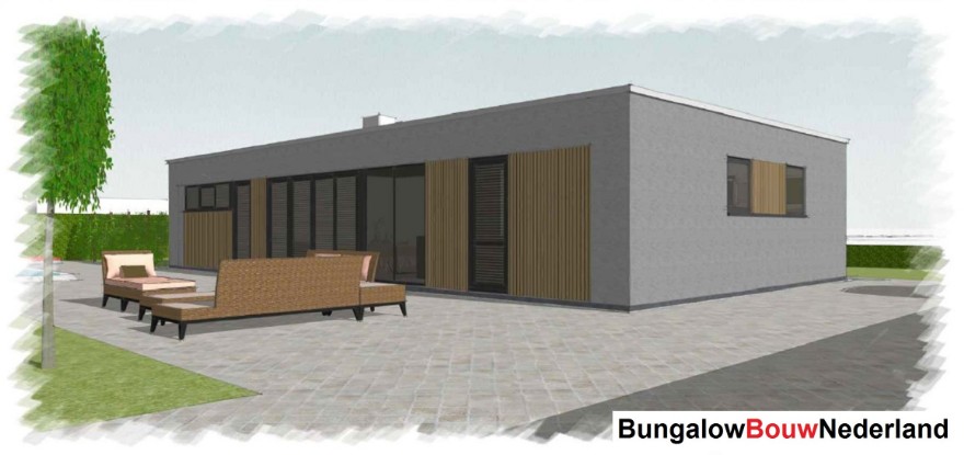 Bungalow Bouw Nederland ontwerp L 198 3 slaapkamers 2 badkamers Bungalow Bouw Nederland ontwerp L 198 3 slaapkamers 2 badkamers