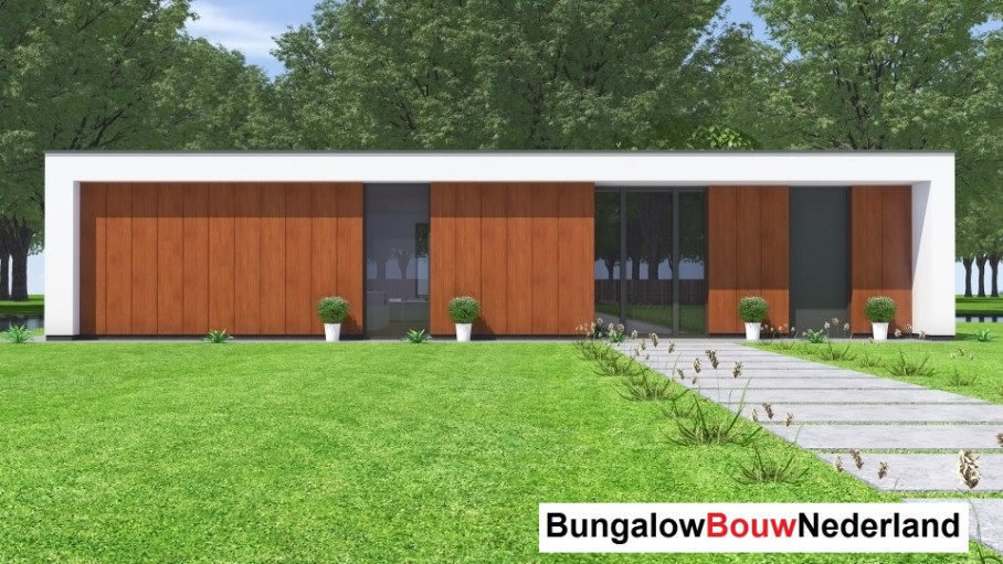 Bungalow Bouw Nederland type 150 levensloopbestendig ATLANTA MBS energieneutraal