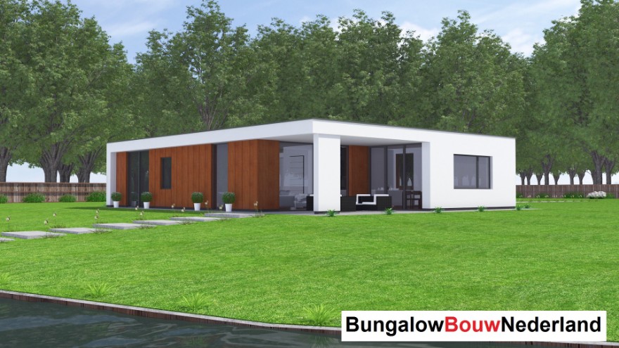 Bungalow Bouw Nederland type 150 levensloopbestendig Staalframebouw energieneutraal