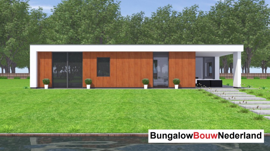 Bungalow Bouw Nederland type 150 levensloopbestendig Staalframebouw energieneutraal