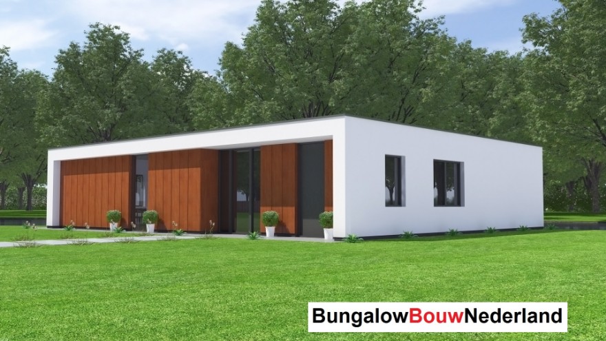 Bungalow Bouw Nederland type 150 levensloopbestendig Staalframebouw energieneutraal