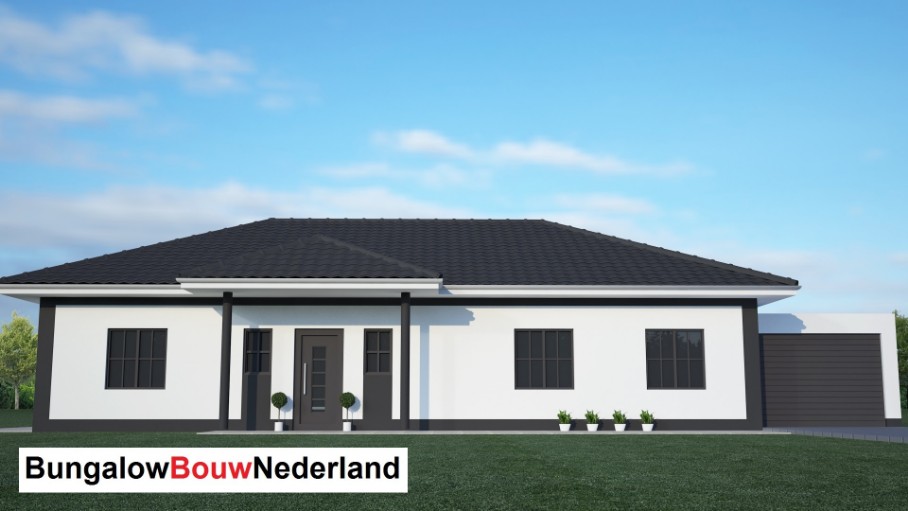 Bungalow Nederland B7  energieneutrale bungalow levensloopbestendig gelijkvloers  staalframebouw 