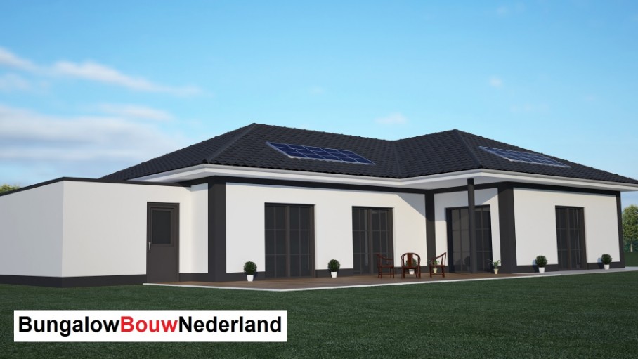 Bungalow Nederland B7 energieneutrale bungalow levensloopbestendig gelijkvloers staalframebouw Bungalow Nederland B7 energieneutrale bungalow levensloopbestendig gelijkvloers staalframebouw