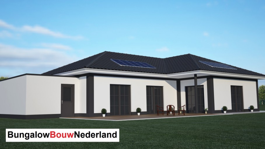 Bungalow Nederland B7  energieneutrale bungalow levensloopbestendig gelijkvloers  staalframebouw 