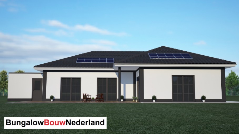 Bungalow Nederland B7 energieneutrale bungalow levensloopbestendig gelijkvloers staalframebouw Bungalow Nederland B7 energieneutrale bungalow levensloopbestendig gelijkvloers staalframebouw