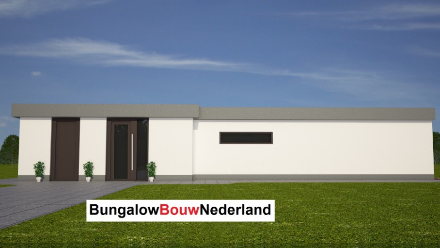 Bungalow bouwen ontwerp indeling plattegrond L77 levensloopbestendige gelijkvloerse bungalow Bungalow bouwen ontwerp indeling plattegrond L77 levensloopbestendige gelijkvloerse bungalow
