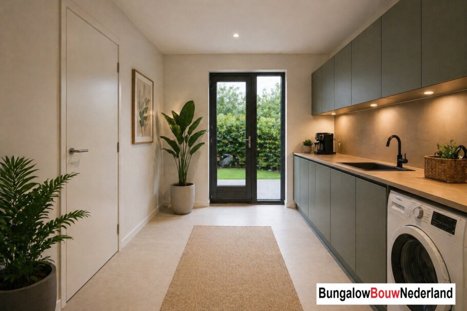 BungalowBouwNederland woning met plat dak 1 verdieping alles op begane grond Interieurfoto