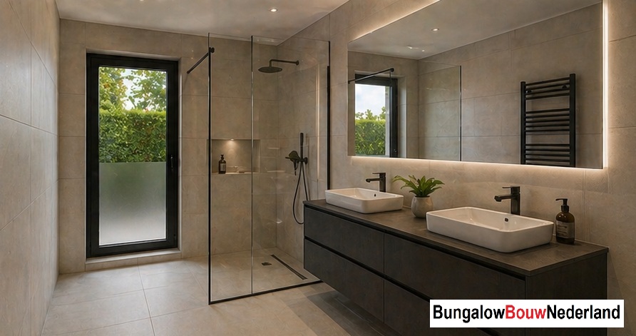 BungalowBouwNederland woning met plat dak 1 verdieping alles op begane grond Interieurfoto
