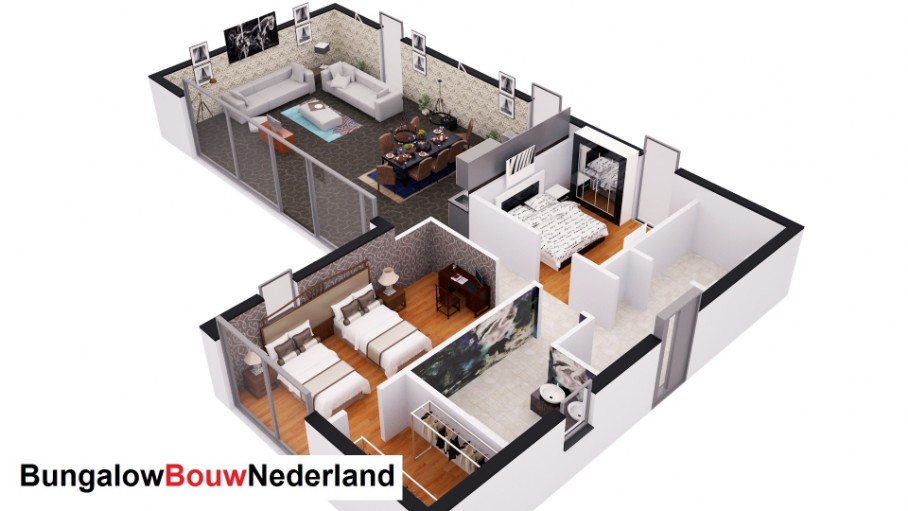BungalowBouwNederland levensloopbestinge onderhoudsarme woning type C101 BungalowBouwNederland levensloopbestinge onderhoudsarme woning type C101