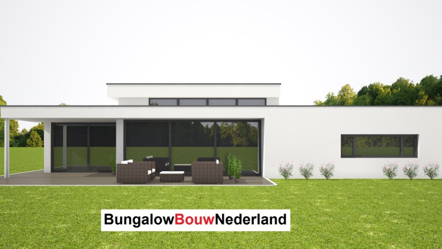 BungalowBouwNederland ontwerpen type L100 v1 levensloopbestendig energieneutraal onderhoudsarm