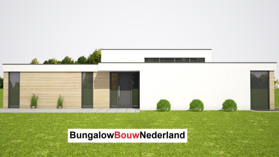 BungalowBouwNederland ontwerpen type L100 v1 levensloopbestendig energieneutraal onderhoudsarm