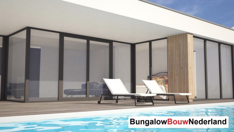 BungalowBouwNederland type 144 modern levensloopbestendig veel glas ATLANTA MBS Staalframebouw BungalowBouwNederland type 144 modern levensloopbestendig veel glas ATLANTA MBS Staalframebouw