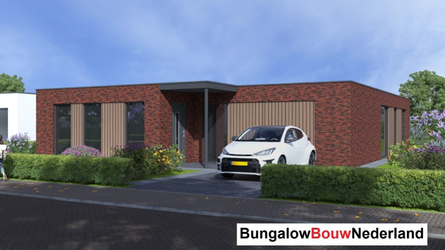Bungalow bouw Nederland type B196  166 m2 