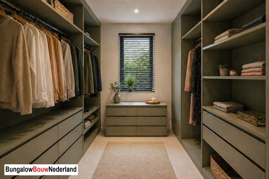 BungalowBouwNederland.nl A-150 interieur indeling foto woonkamer slaapkamer badkamer keuken 