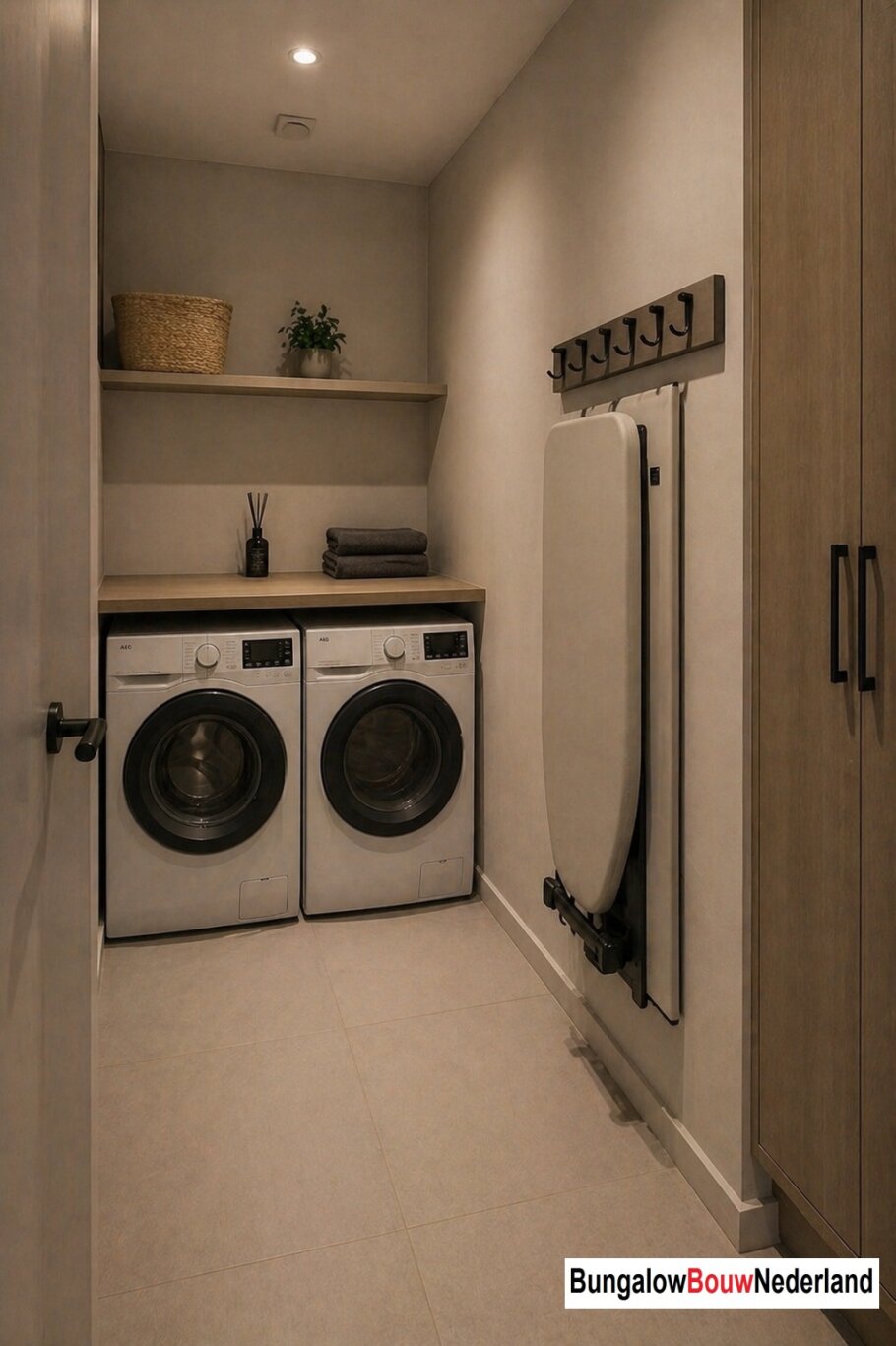BungalowBouwNederland.nl A-150 interieur indeling foto woonkamer slaapkamer badkamer keuken 