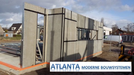 Bungalowbouw Nederland ATLANTA Staalframe buitengevels prefabbouw