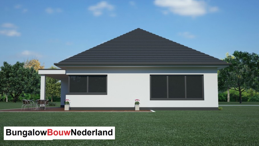 Bungalowbouw Nederland B10 bungalow met kap levensloopbestendig alles beneden energieneutraal staalframebouw