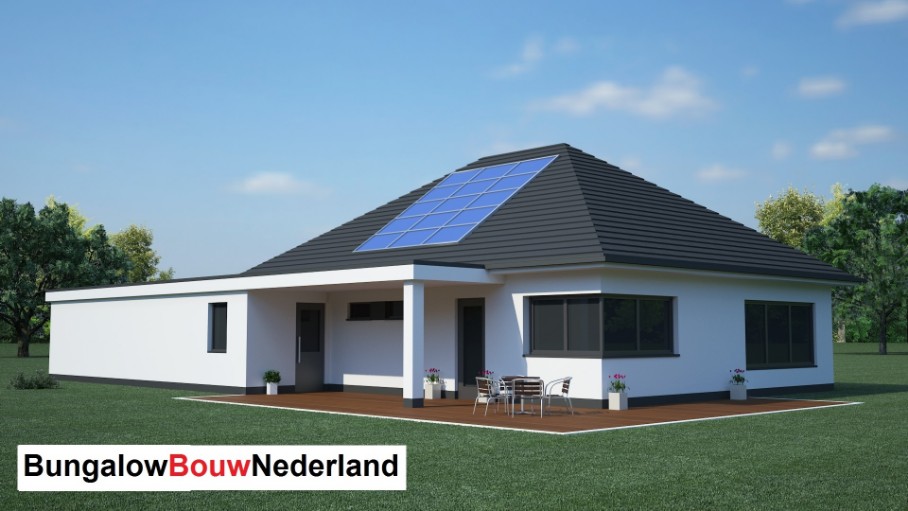 Bungalowbouw Nederland B10 bungalow met kap levensloopbestendig alles beneden energieneutraal staalframebouw