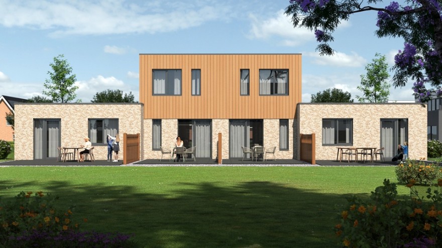 Bungalowbouw Nederland GS 02-04 geschakelde woningen meer generatie kangeroe