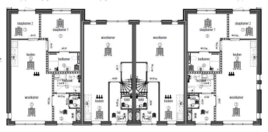 Bungalowbouw Nederland GS 02-04 geschakelde woningen meer generatie kangeroe