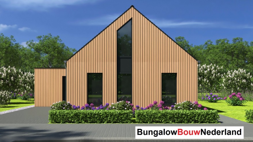 Bungalowbouw Nederland H 185 v2 levensloopbestendige woning onderhoudsarm energieneutraal