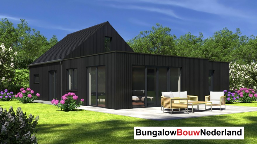 Bungalowbouw Nederland H 185 v2 levensloopbestendige woning onderhoudsarm energieneutraal
