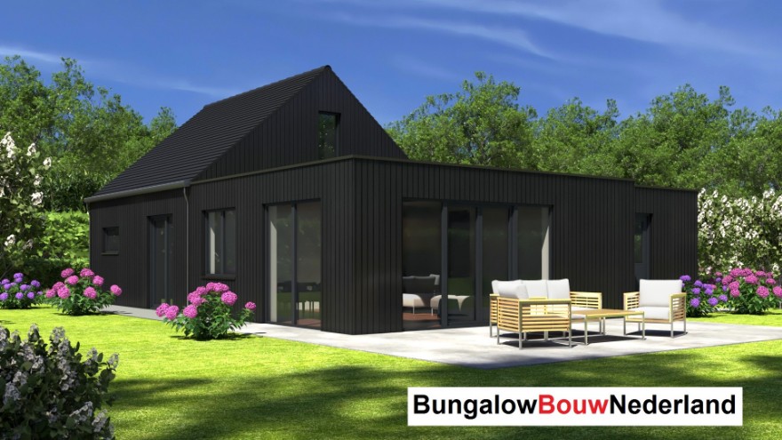 Bungalowbouw Nederland H 185 v2 levensloopbestendige woning onderhoudsarm energieneutraal Bungalowbouw Nederland H 185 v2 levensloopbestendige woning onderhoudsarm energieneutraal