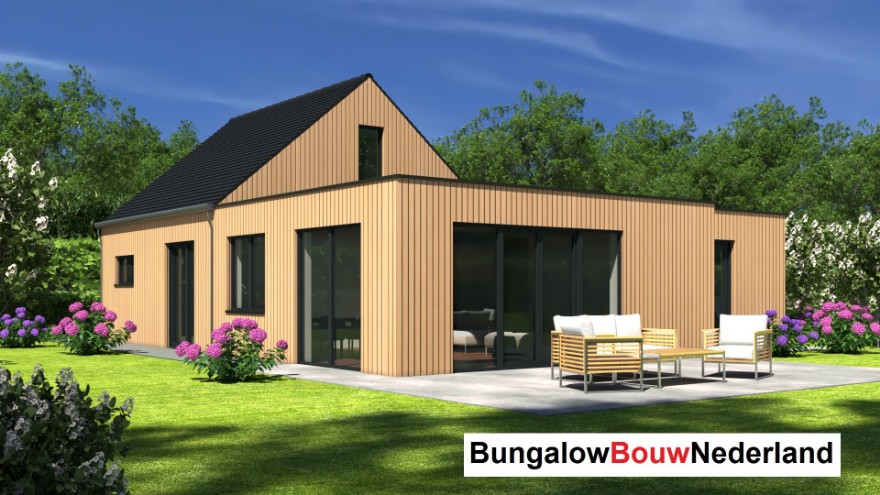 Bungalowbouw Nederland H 185 v2 levensloopbestendige woning onderhoudsarm energieneutraal