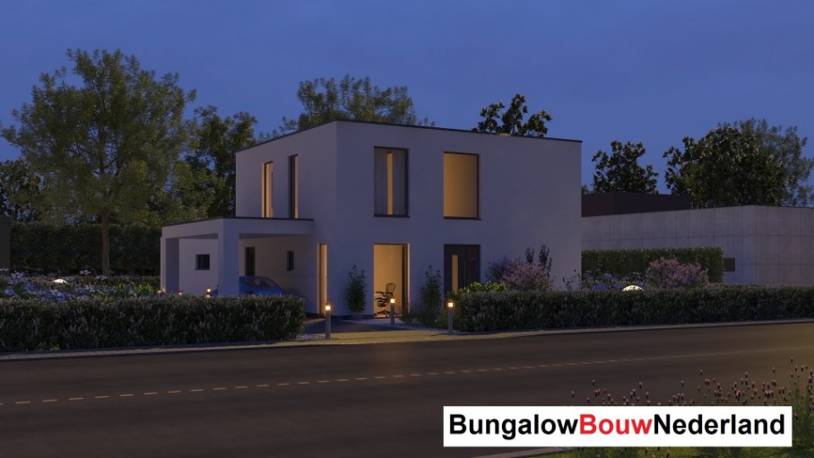 Bungalowbouw Nederland H389 ATLANTA MBS staalframebouw moderne levensloopbestendige woning Bungalowbouw Nederland H389 ATLANTA MBS staalframebouw moderne levensloopbestendige woning