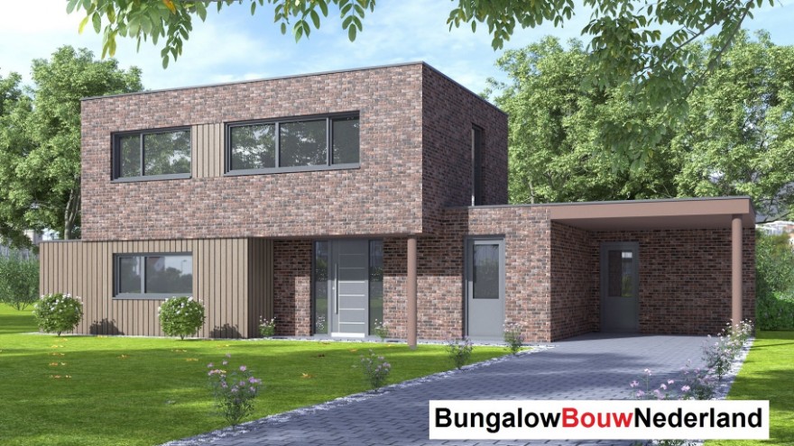 Bungalowbouw Nederland H392 gelijkvloerse woning met kleine verdieping door  staalframebouw nederland Bungalowbouw Nederland H392 gelijkvloerse woning met kleine verdieping door  staalframebouw nederland