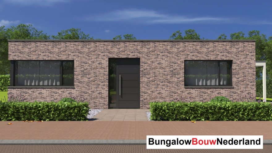 Bungalowbouw Nederland L184 plattegrond indeling levensloopbestendig