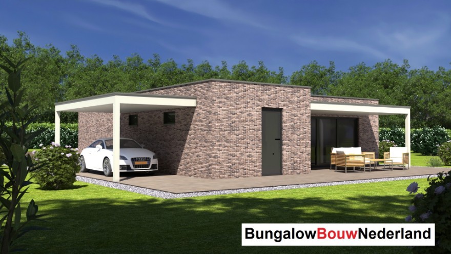 Bungalowbouw Nederland L184 plattegrond indeling levensloopbestendig