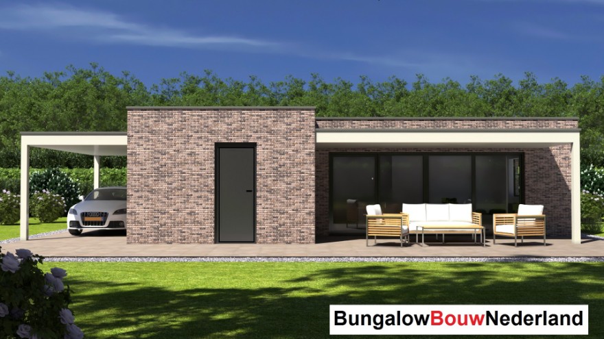 Bungalowbouw Nederland L184 plattegrond indeling levensloopbestendig