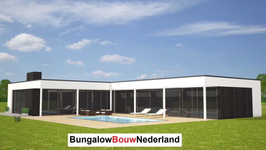 rBungalowbouw-Nederland L33 royale moderne energieneutrale gelijkvloerse woning  indeling