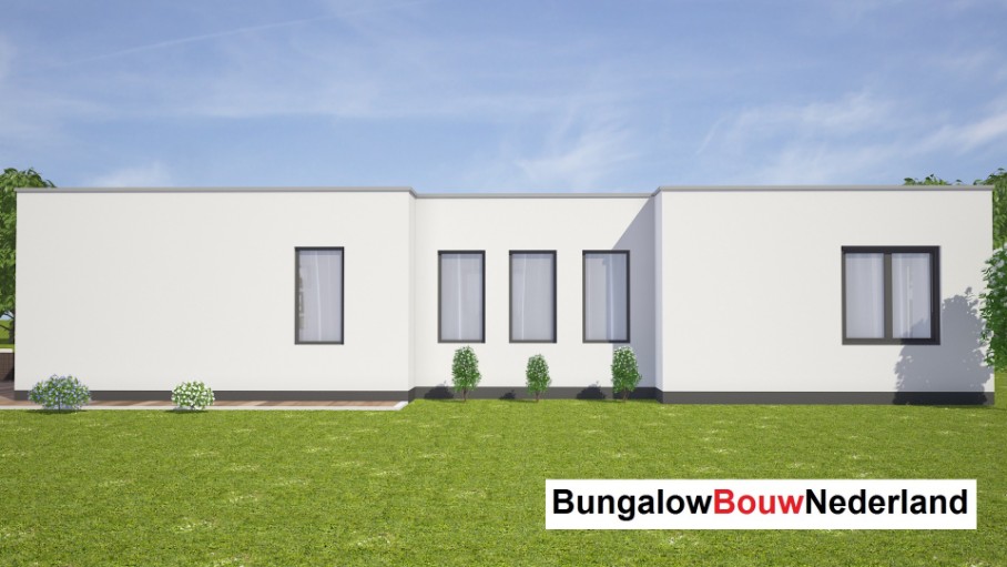 Bungalowbouw-Nederland L62 levensloopbestendige woning ATLANTA Staalframebouw  