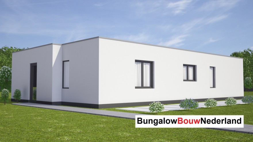 Bungalowbouw-Nederland L62 levensloopbestendige woning Staalframebouw