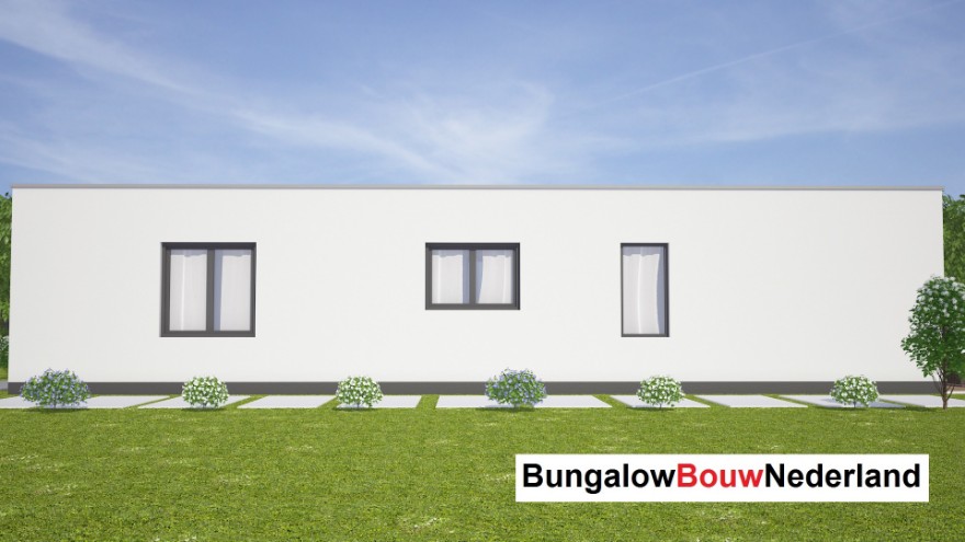 Bungalowbouw-Nederland L62 levensloopbestendige woning Staalframebouw