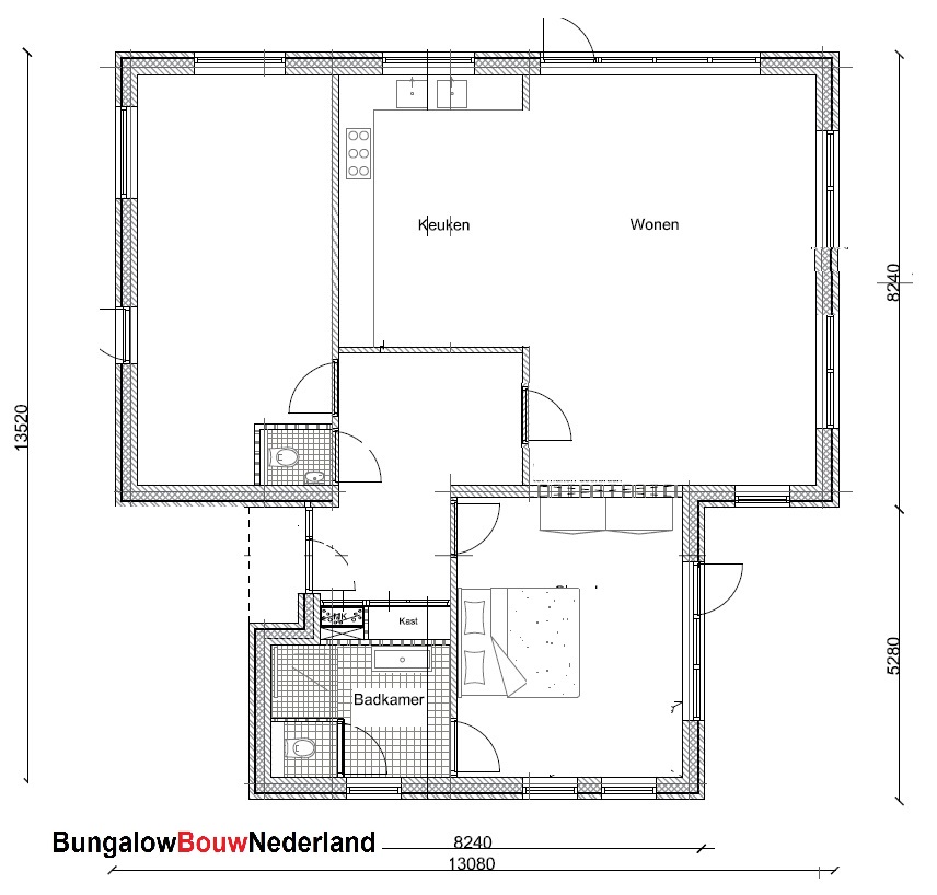 Bungalowbouw Nederland ontwerp L195 levensloopbestendig wonen CPO