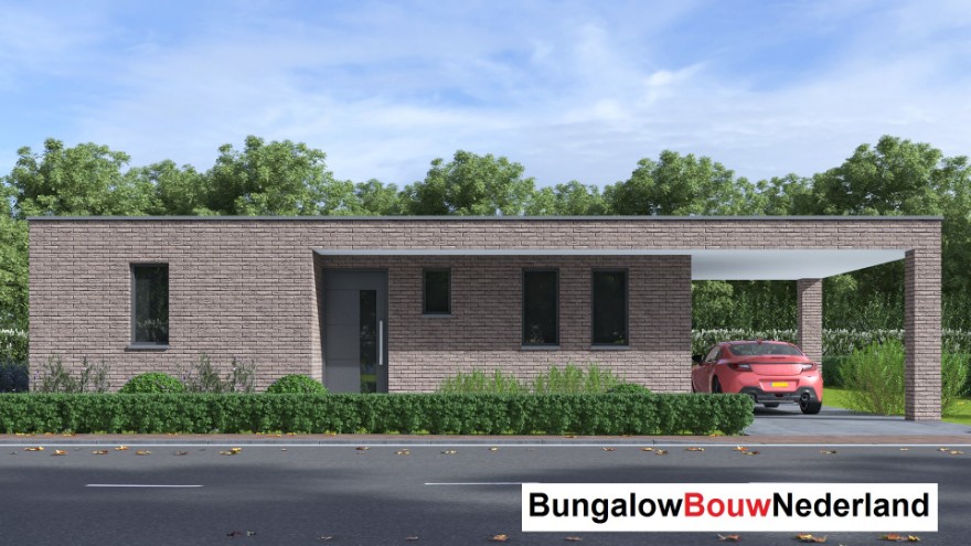 Bungalowbouw nederland L166 levensloopbestendige energiearme woning Staalframebouw Bungalowbouw nederland L166 levensloopbestendige energiearme woning Staalframebouw