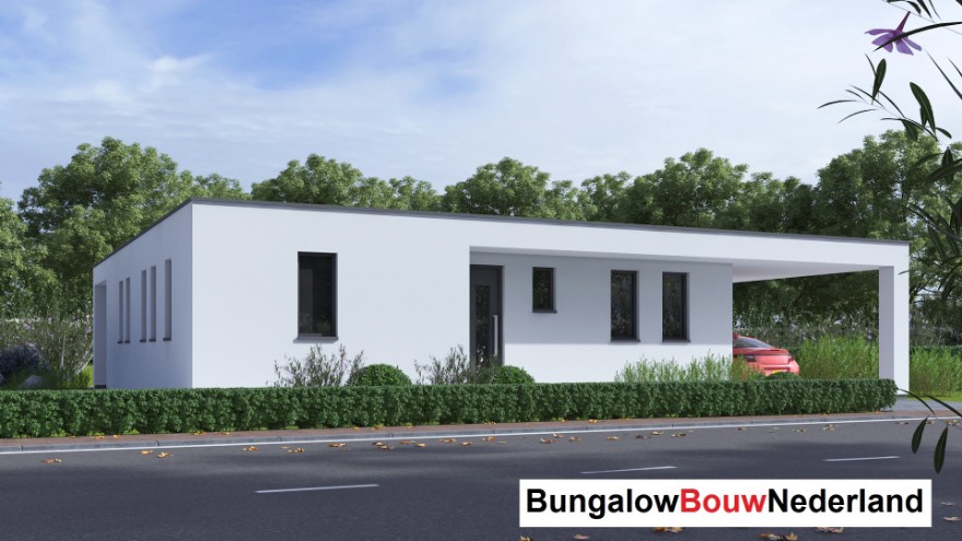 Bungalowbouw nederland L166 levensloopbestendige energiearme woning Staalframebouw Bungalowbouw nederland L166 levensloopbestendige energiearme woning Staalframebouw