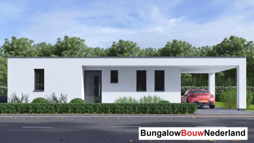 Bungalowbouw nederland L166 levensloopbestendige energiearme woning Staalframebouw Bungalowbouw nederland L166 levensloopbestendige energiearme woning Staalframebouw