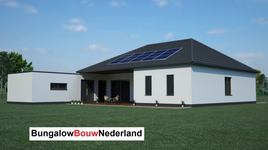 BungalowbouwNederland B12 levensloopbestendig energieneutrale bungalow staalframebouw